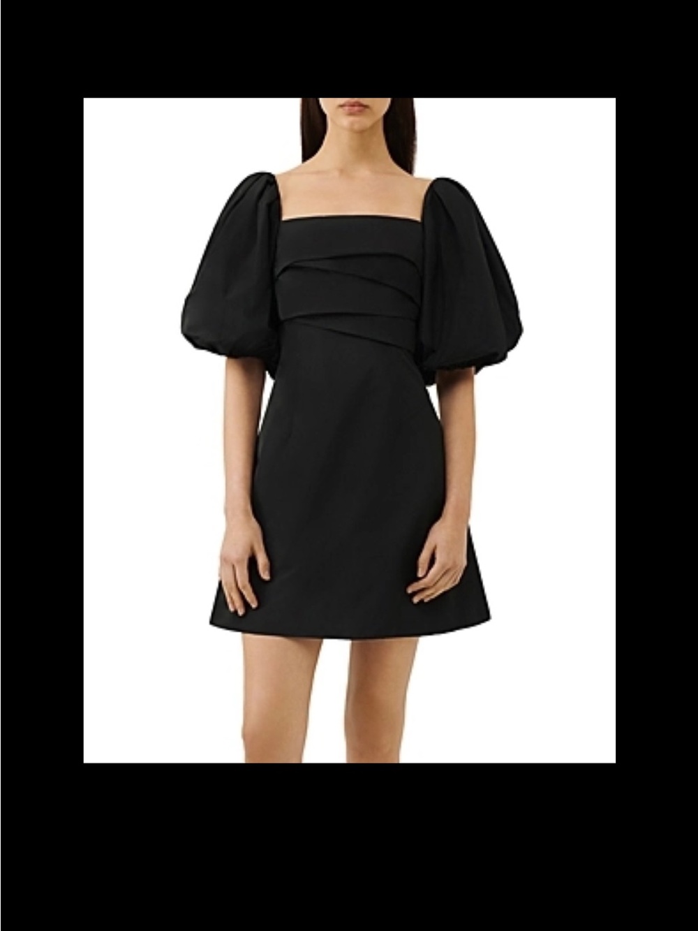 MARELLA Lawia Balloon Sleeve Mini Dress NWT